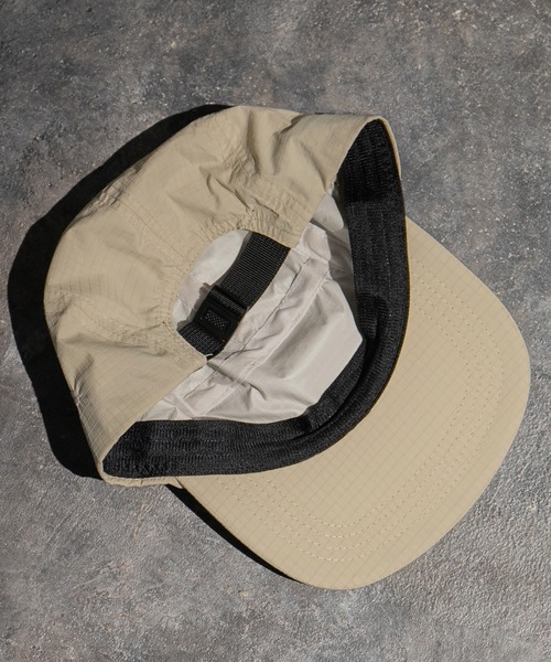 kutir（クティール）の「ストレートナイロンキャップ（キャップ・メンズ・ブラック/カーキ/ピンク/ライトベージュ・FREE）」の10枚目の写真