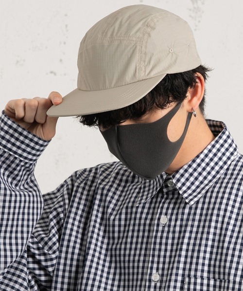 kutir（クティール）の「ストレートナイロンキャップ（キャップ・メンズ・ブラック/カーキ/ピンク/ライトベージュ・FREE）」の17枚目の写真