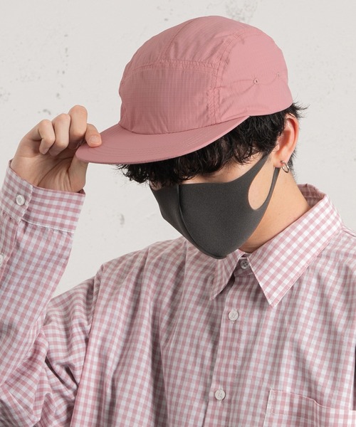 kutir（クティール）の「ストレートナイロンキャップ（キャップ・メンズ・ブラック/カーキ/ピンク/ライトベージュ・FREE）」の18枚目の写真