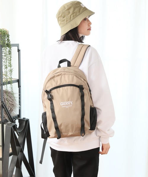 GERRY(ジェリー)の「【GERRY/ジェリー】ワンポイントロゴ バックパック(バックパック/リュック・メンズ・ベージュ/ブラック/グレー・FREE)」の19枚目の写真