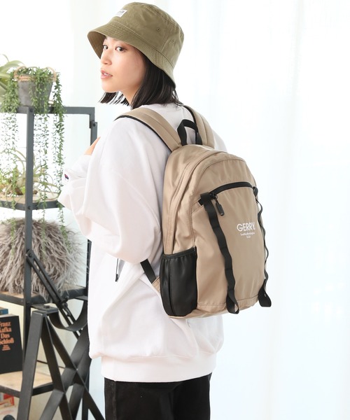 GERRY(ジェリー)の「【GERRY/ジェリー】ワンポイントロゴ バックパック(バックパック/リュック・メンズ・ベージュ/ブラック/グレー・FREE)」の20枚目の写真