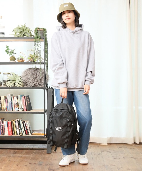 GERRY(ジェリー)の「【GERRY/ジェリー】ワンポイントロゴ バックパック(バックパック/リュック・メンズ・ベージュ/ブラック/グレー・FREE)」の11枚目の写真