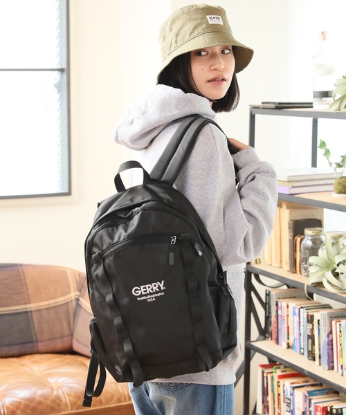 GERRY(ジェリー)の「【GERRY/ジェリー】ワンポイントロゴ バックパック(バックパック/リュック・メンズ・ベージュ/ブラック/グレー・FREE)」の15枚目の写真