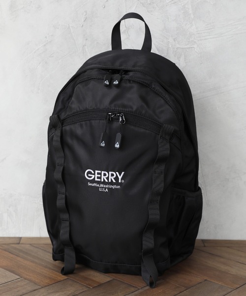 GERRY(ジェリー)の「【GERRY/ジェリー】ワンポイントロゴ バックパック(バックパック/リュック・メンズ・ベージュ/ブラック/グレー・FREE)」の6枚目の写真