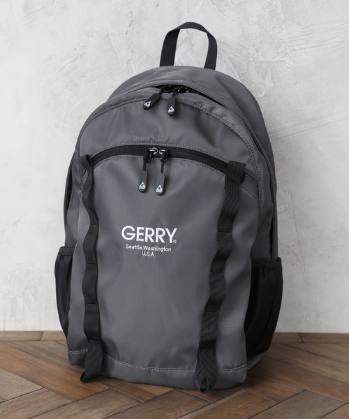 GERRY(ジェリー)の「【GERRY/ジェリー】ワンポイントロゴ バックパック(バックパック/リュック・メンズ・ベージュ/ブラック/グレー・FREE)」の4枚目の写真