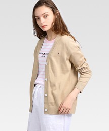 TOMMY HILFIGER | Vネックニットカーディガン(カーディガン/ボレロ)
