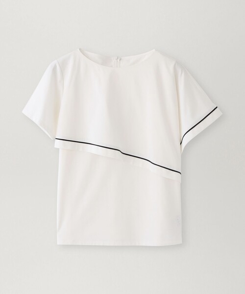 CAST: ラインデザインカットソー CAST:（キャストコロン）の「ラインデザインカットソー（Tシャツ
