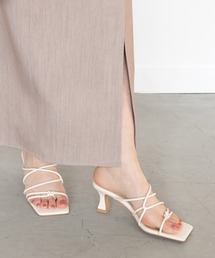 RANDA | ノットディテールトングサンダル(サンダル)