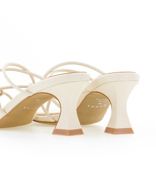 RANDA(ランダ)の「ノットディテールトングサンダル(サンダル・レディース・ダークブラウン/アイボリー/イエロー・LL/S/M/L)」の12枚目の写真