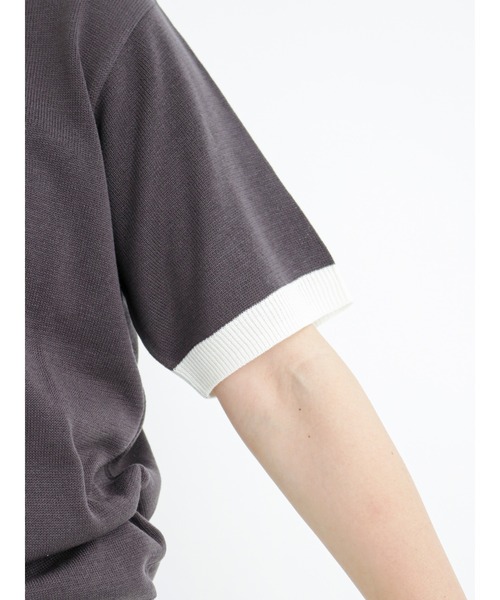 Lugnoncure（ルノンキュール）の「リンガーニット（ニット/セーター・レディース・ベージュ/グリーン/チャコール・ﾌﾘ-）」の12枚目の写真