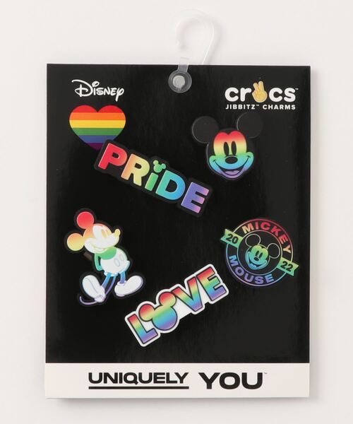 クロックス ディズニー プライド コレクション 5 Pack シューズアクセサリー Crocs Disney Pride Collection 5 Pack シューズアクセサリー Crocs クロックス のファッション通販 Zozotown