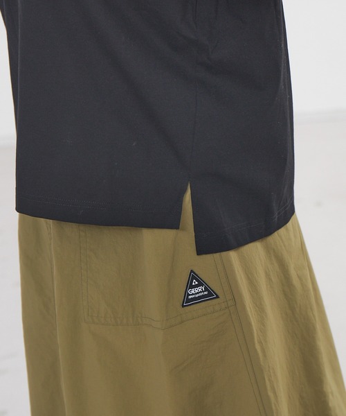 abahouse mavie（アバハウスマヴィ）の「シルケット天竺プルオーバー（Tシャツ/カットソー・レディース・ダークグリーン/ベージュ/ブラック/ホワイト/チャコールグレー/ブルー・フリー）」の21枚目の写真