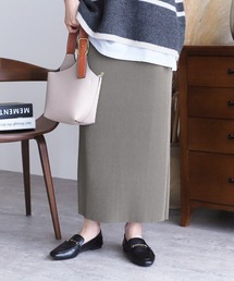 自分の好みの着丈にできる!セルフカットプリーツスカート