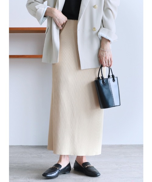 自分の好みの着丈にできる！セルフカットプリーツスカート