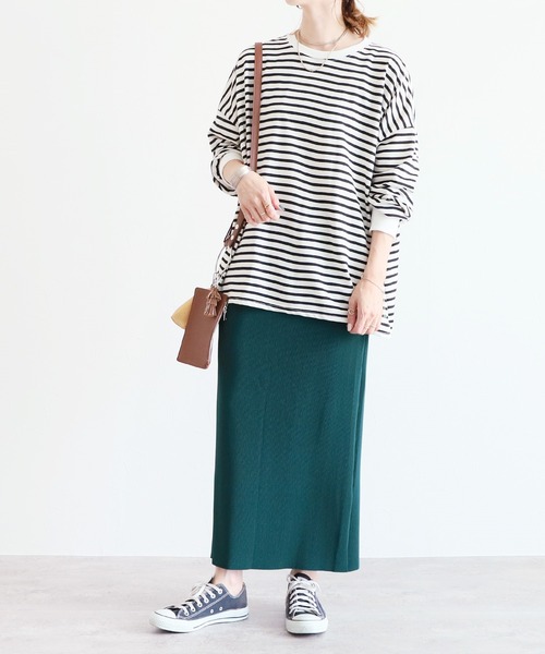 自分の好みの着丈にできる！セルフカットプリーツスカート