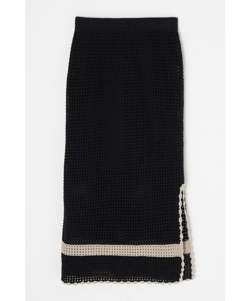 MOUSSY（マウジー）の「CROCHET STRIPE スカート（スカート・レディース・ブラック/オレンジ/アイボリー・1/2）」の17枚目の写真