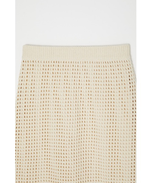 MOUSSY（マウジー）の「CROCHET STRIPE スカート（スカート