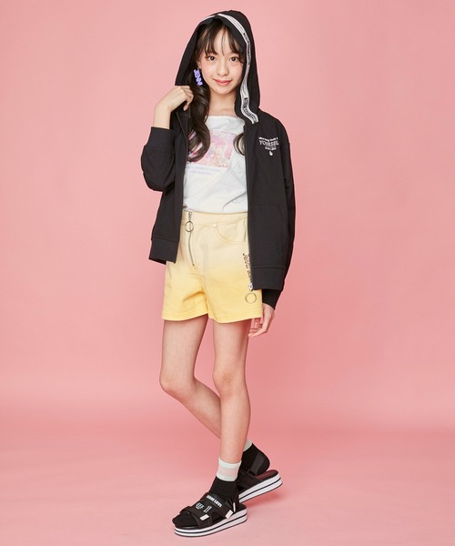 JENNI love（ジェニィラブ）の「ラインソールスポサン（サンダル・キッズ・オフホワイト/ブラック/ラベンダー・20cm/21cm/23cm/24cm/22cm）」の8枚目の写真