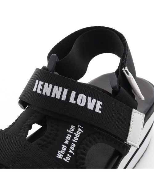 JENNI love（ジェニィラブ）の「ラインソールスポサン（サンダル・キッズ・オフホワイト/ブラック/ラベンダー・20cm/21cm/23cm/24cm/22cm）」の20枚目の写真