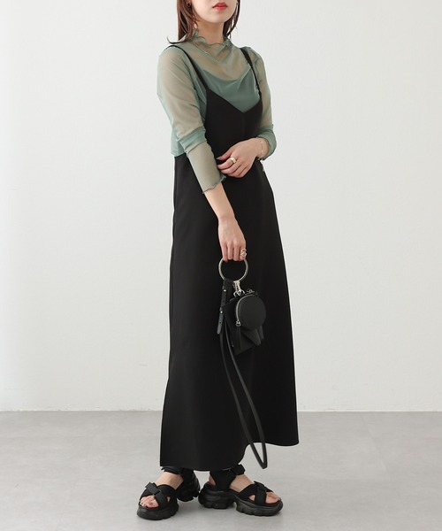 COLONY 2139（コロニートゥーワンスリーナイン）の「チュールメローロンT / シアートップス（Tシャツ/カットソー・レディース・アイボリー/ブラック/グリーン/ブルー/ピンク/オレンジ/グレー/カーキ/ピンク系その他・FREE）」の22枚目の写真