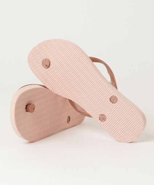 havaianas(ハワイアナス)の「havaianas/ハワイアナス SLIM/スリム ビーチサンダル 4000030(サンダル・レディース・ホワイト/ピンク/ゴールド/グレー/ブラック/ブルー・24.0cm/23.0cm)」の8枚目の写真