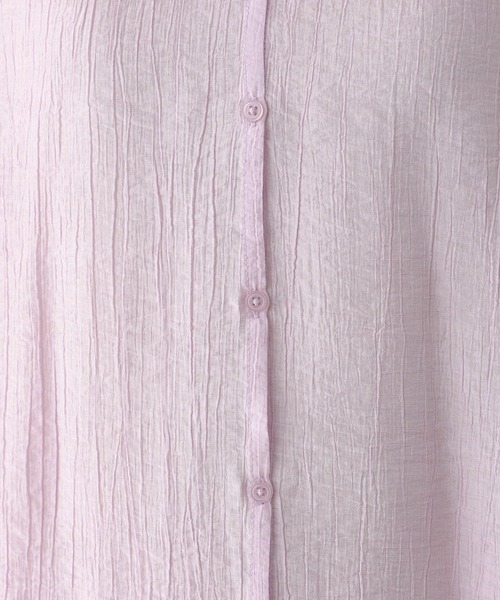 LEPSIM(レプシィム)の「シャーリングスキッパーブラウス 274206(シャツ/ブラウス・レディース・ブラック/オフホワイト/ピンク・FREE)」の9枚目の写真