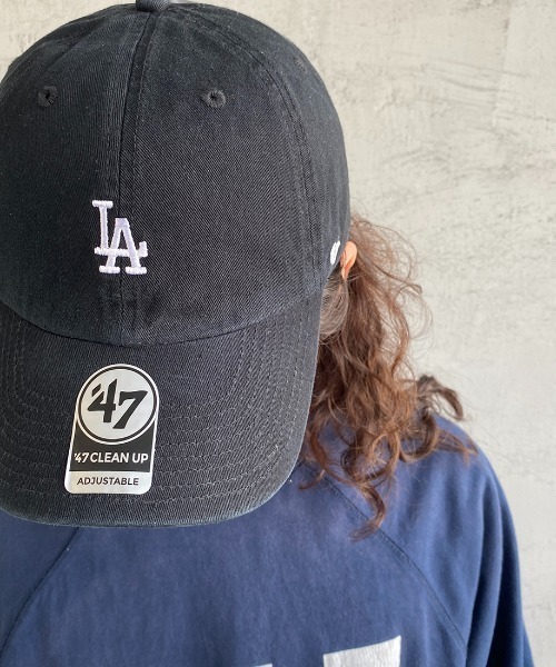'47（フォーティーセブン）の「['47/フォーティセブン] LA ドジャース ロゴ刺繍ベースボールキャップ（キャップ・レディース・ブラック/ブルー/カーキ・ONE SIZE）」の13枚目の写真