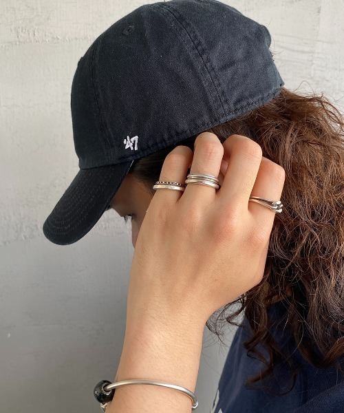 '47（フォーティーセブン）の「['47/フォーティセブン] LA ドジャース ロゴ刺繍ベースボールキャップ（キャップ・レディース・ブラック/ブルー/カーキ・ONE SIZE）」の15枚目の写真