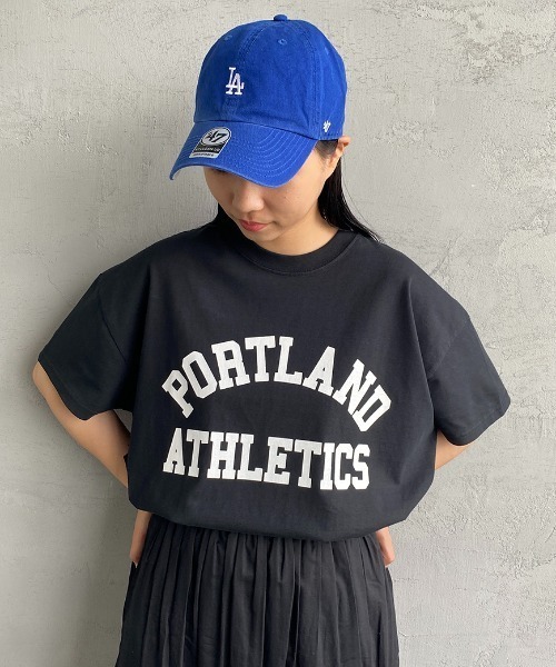 '47（フォーティーセブン）の「['47/フォーティセブン] LA ドジャース ロゴ刺繍ベースボールキャップ（キャップ・レディース・ブラック/ブルー/カーキ・ONE SIZE）」の16枚目の写真