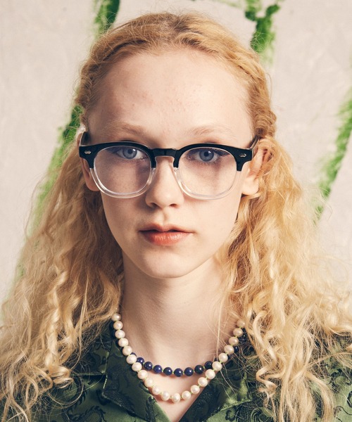 MAISON SPECIAL（メゾンスペシャル）の「《ユニセックスアイテム》クリアボストンアイウェア【MAISON SPECIAL/メゾンスペシャル】（メガネ・メンズ・ブラック/グレー/グリーン・FREE）」の14枚目の写真