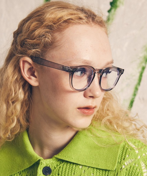 MAISON SPECIAL（メゾンスペシャル）の「《ユニセックスアイテム》クリアボストンアイウェア【MAISON SPECIAL/メゾンスペシャル】（メガネ・メンズ・ブラック/グレー/グリーン・FREE）」の18枚目の写真