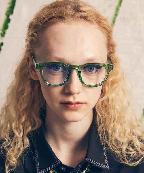 MAISON SPECIAL（メゾンスペシャル）の「《ユニセックスアイテム》クリアボストンアイウェア【MAISON SPECIAL/メゾンスペシャル】（メガネ・メンズ・ブラック/グレー/グリーン・FREE）」の11枚目の写真