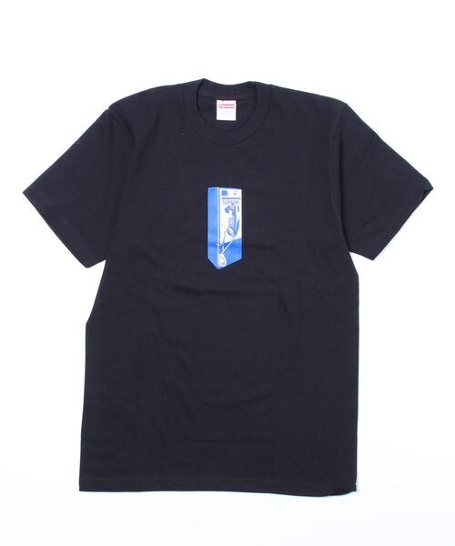 Supreme （シュプリーム）の「【Supreme】PAYPHONE TEE FW18T37（Tシャツ/カットソー・メンズ・ホワイト/グレー/ブラック/ネイビー/レッド/ピンク/オレンジ・L/M/S/XL）」の3枚目の写真
