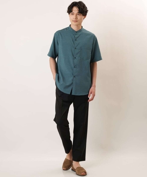 a.v.v（アーヴェヴェ）の「【速乾】リライトセミルーズアンクルパンツ（セットアップ対応）（その他パンツ・メンズ・ブラック/モカ/グリーン・46/48/44/50）」の18枚目の写真