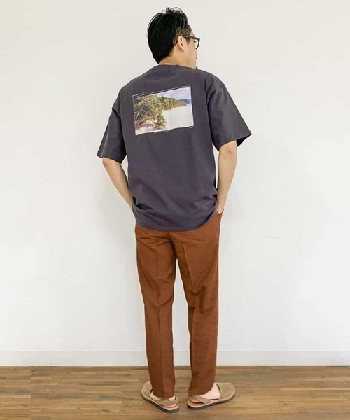 a.v.v（アーヴェヴェ）の「【速乾】リライトセミルーズアンクルパンツ（セットアップ対応）（その他パンツ・メンズ・ブラック/モカ/グリーン・46/48/44/50）」の13枚目の写真