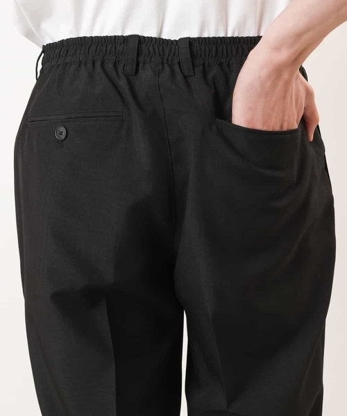 a.v.v（アーヴェヴェ）の「【速乾】リライトセミルーズアンクルパンツ（セットアップ対応）（その他パンツ・メンズ・ブラック/モカ/グリーン・46/48/44/50）」の4枚目の写真
