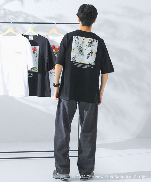 URBAN RESEARCH(アーバンリサーチ)の「NYBG T-SHIRTS(Tシャツ/カットソー・メンズ・ホワイト/ブラック・MEDIUM/LARGE)」の5枚目の写真