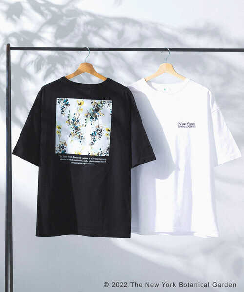 URBAN RESEARCH(アーバンリサーチ)の「NYBG T-SHIRTS(Tシャツ/カットソー・メンズ・ホワイト/ブラック・MEDIUM/LARGE)」の6枚目の写真