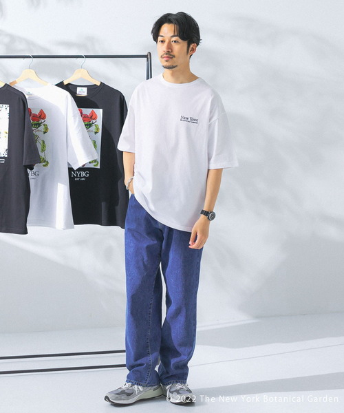 URBAN RESEARCH(アーバンリサーチ)の「NYBG T-SHIRTS(Tシャツ/カットソー・メンズ・ホワイト/ブラック・MEDIUM/LARGE)」の9枚目の写真