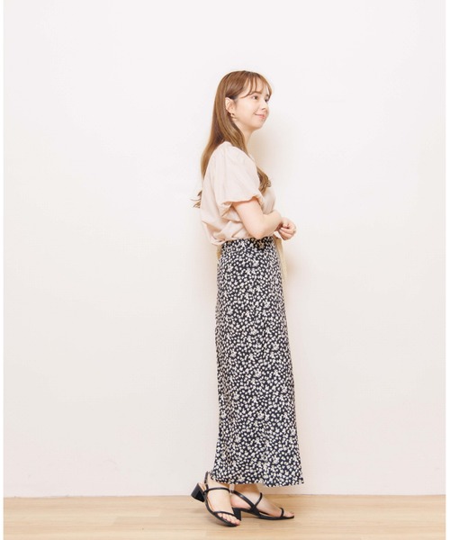 flower(フラワー)の「フェミニンパフブラウス(シャツ/ブラウス・レディース・アイボリー/ピンク・FREE)」の11枚目の写真