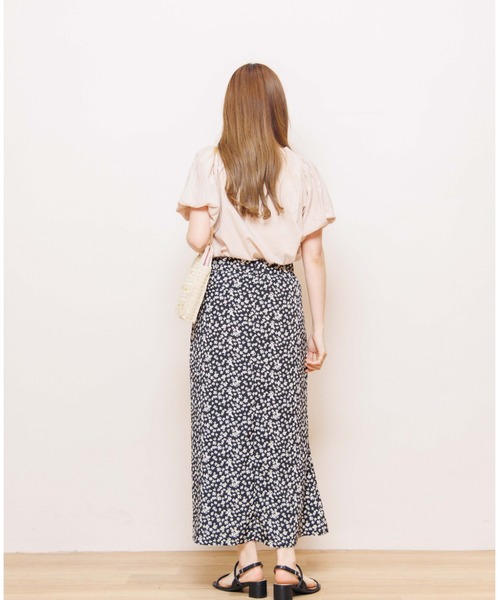 flower(フラワー)の「フェミニンパフブラウス(シャツ/ブラウス・レディース・アイボリー/ピンク・FREE)」の19枚目の写真