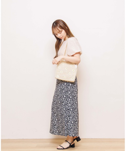 flower(フラワー)の「フェミニンパフブラウス(シャツ/ブラウス・レディース・アイボリー/ピンク・FREE)」の14枚目の写真