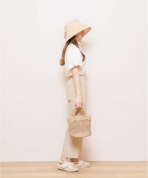 flower(フラワー)の「フェミニンパフブラウス(シャツ/ブラウス・レディース・アイボリー/ピンク・FREE)」の17枚目の写真