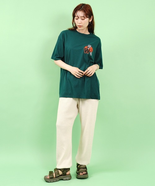 THE SHINZONE(ザ シンゾーン)の「BULL DAD TEE(Tシャツ/カットソー・レディース・ブルー/パープル/グリーン・FREE)」の7枚目の写真