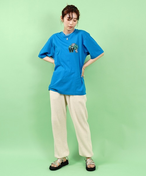 THE SHINZONE(ザ シンゾーン)の「BULL DAD TEE(Tシャツ/カットソー・レディース・ブルー/パープル/グリーン・FREE)」の9枚目の写真