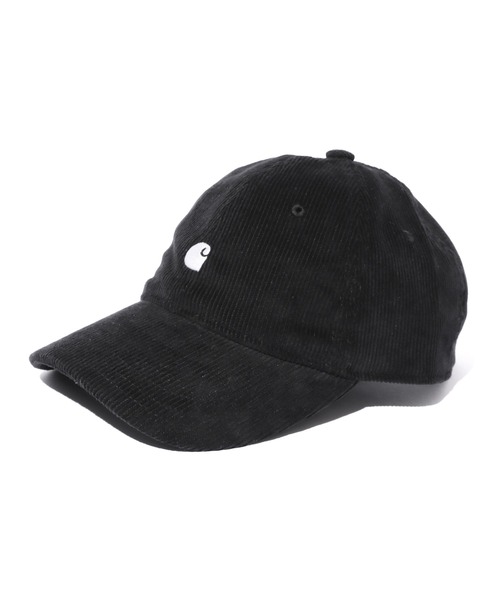 Carhartt WIP(カーハートダブリューアイピー)の「Carhartt WIP/カーハートダブリューアイピー Harlem Cap ベースボールキャップ コーデュロイ(キャップ・メンズ・ブラック・ONE SIZE)」の12枚目の写真