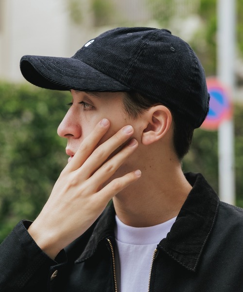 Carhartt WIP(カーハートダブリューアイピー)の「Carhartt WIP/カーハートダブリューアイピー Harlem Cap ベースボールキャップ コーデュロイ(キャップ・メンズ・ブラック・ONE SIZE)」の20枚目の写真