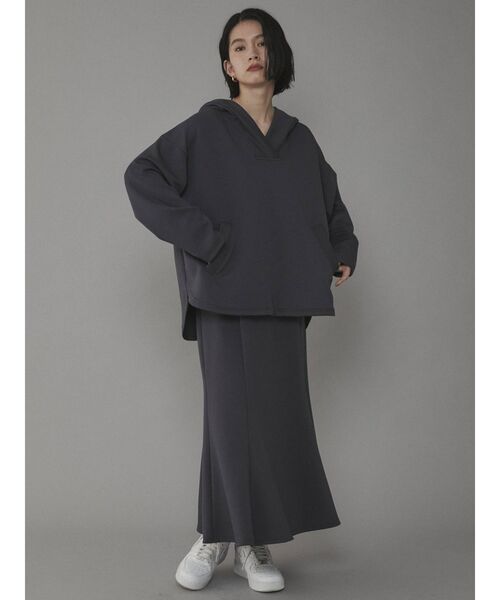 COTORICA（コトリカ）の「ダンボールマーメイドスカート（スカート・レディース・チャコールグレー/ブラック/グリーン・SMALL/MEDIUM）」の6枚目の写真