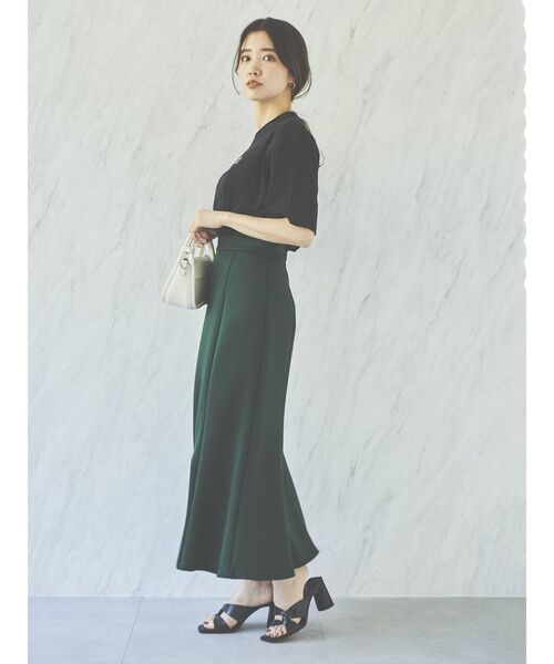 COTORICA（コトリカ）の「ダンボールマーメイドスカート（スカート・レディース・チャコールグレー/ブラック/グリーン・SMALL/MEDIUM）」の18枚目の写真