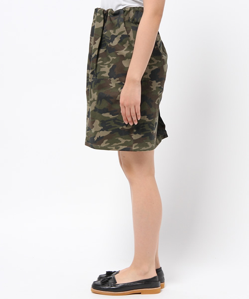 CIAOPANIC（チャオパニック）の「【Ciaopanic】ウエストギャザーカモSK（スカート・レディース・その他11・FREE）」の6枚目の写真